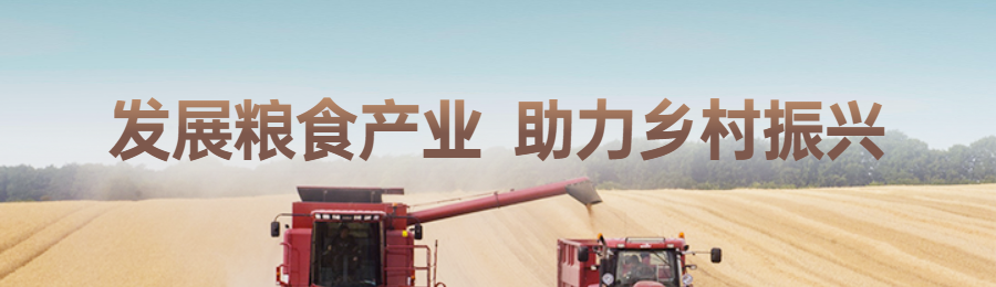 蓝色写实唯美扁平风格政府组织全国粮食安全宣传周知识答题活动banner