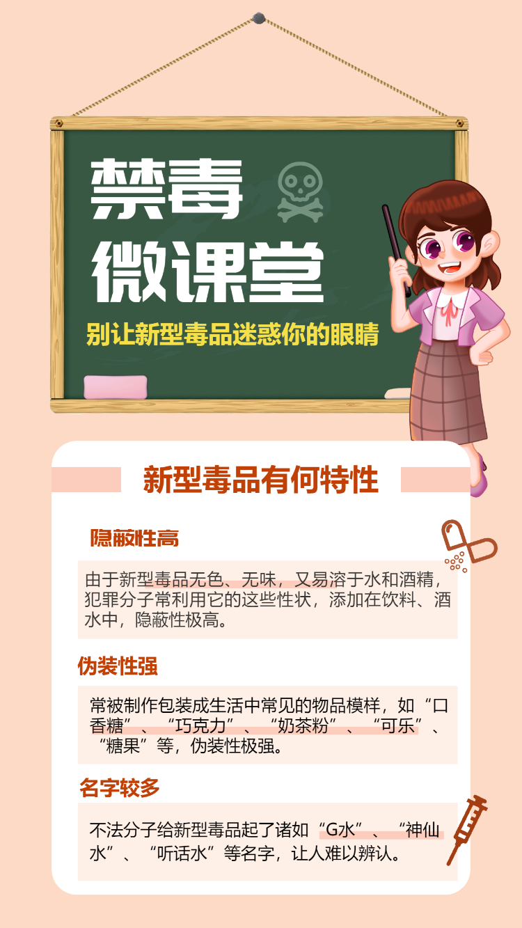 禁毒微课堂