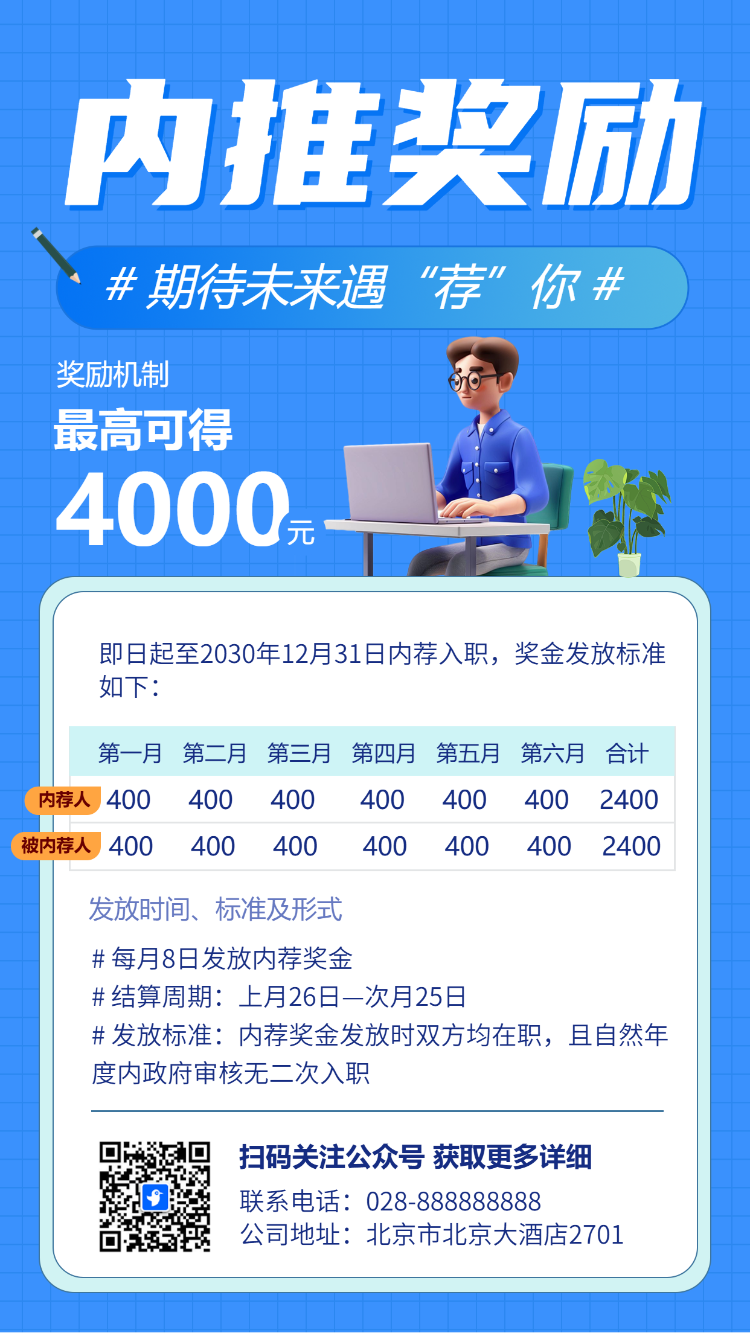 内推奖励