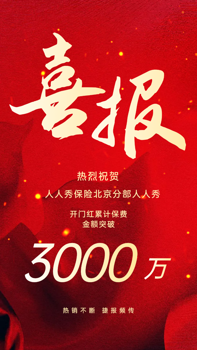 表彰大会邀请函企业喜报公司业绩战报公司销售喜报