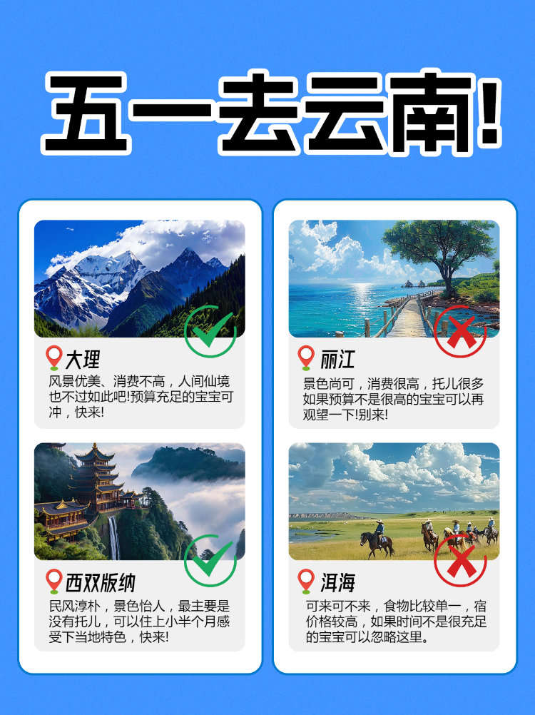 五一劳动节旅游红黑榜