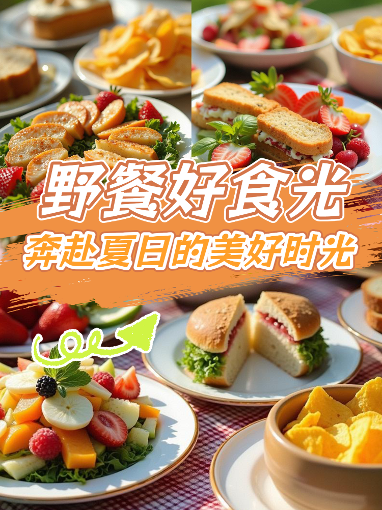 春系列餐饮美食野餐食谱