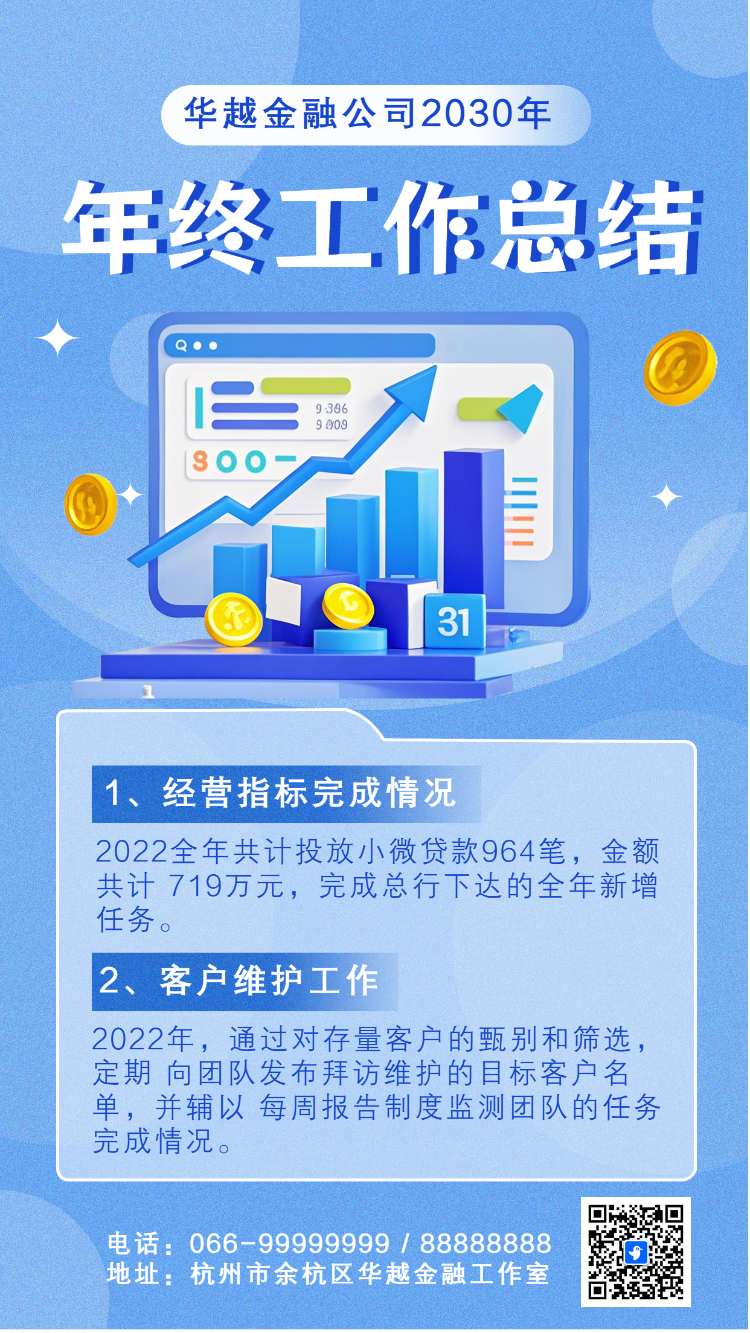 金融行业年终总结
