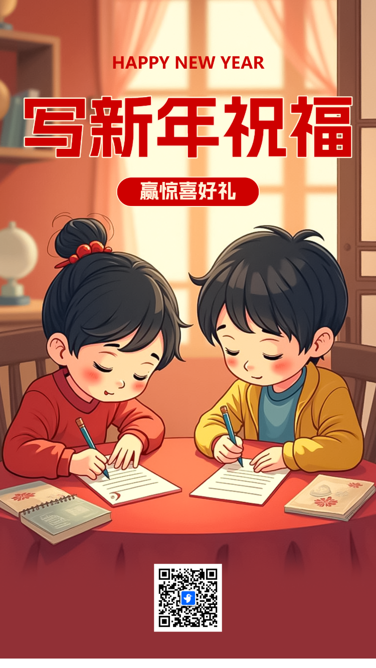 写新年祝福