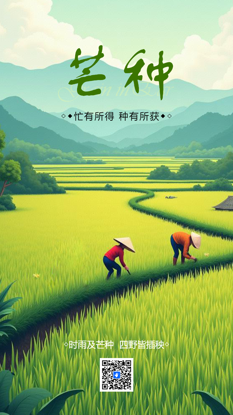 芒种节气介绍养生企业宣传