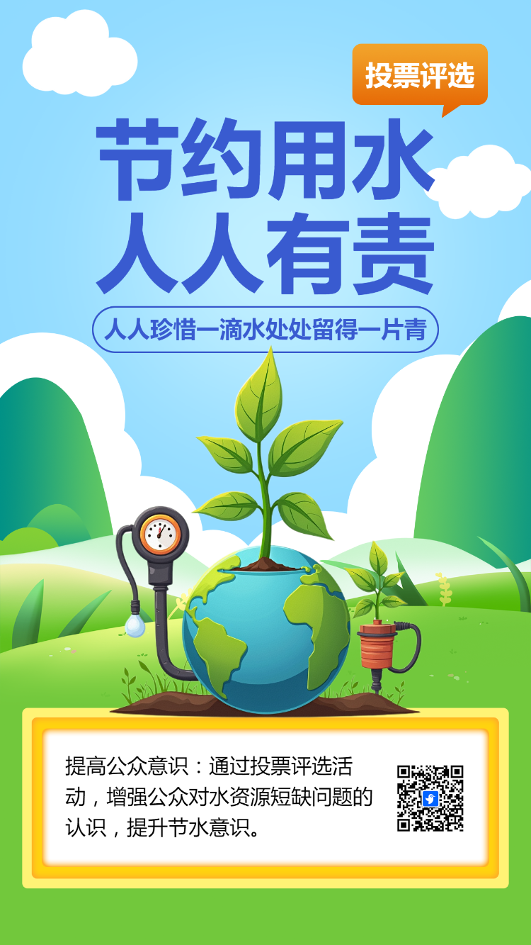 世界水日 节约用水 人人有责